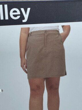 Ladies Trek Skort Tan By Tilley Lightweight Recycled Polyester d0786